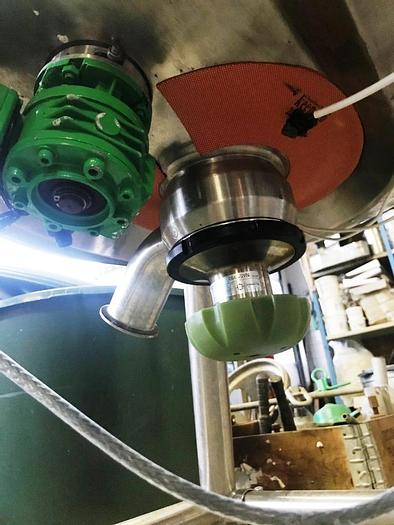 Used Process tank with 100 liter volume