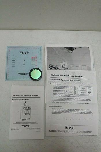 Used UVP BioDoc-It BioImaging Systems w/ M-20 Transilluminator, Computar H6Z0812, etc
