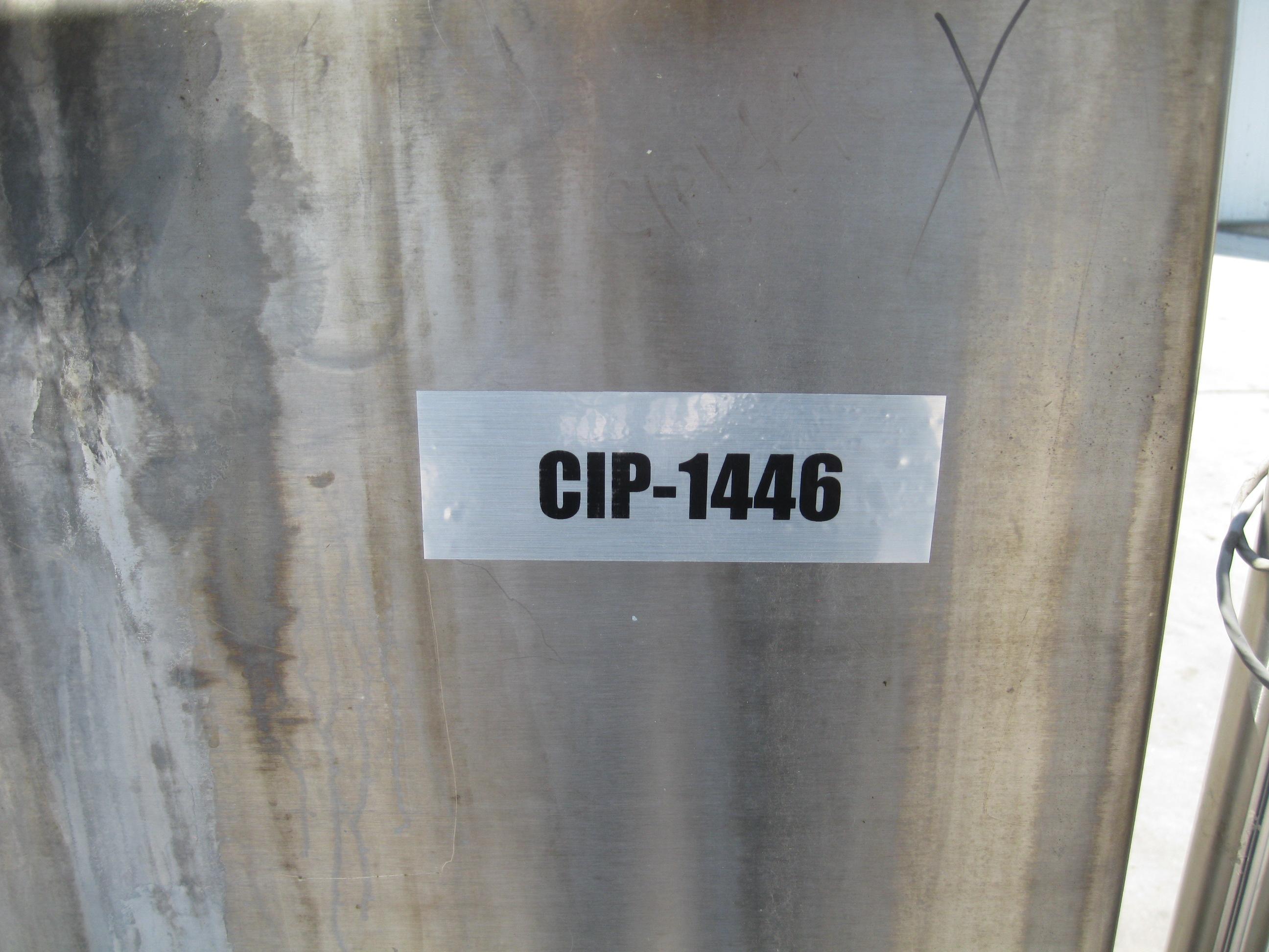 Usado SINGLE TANK CIP SYSTEM 150 GALLON SKID