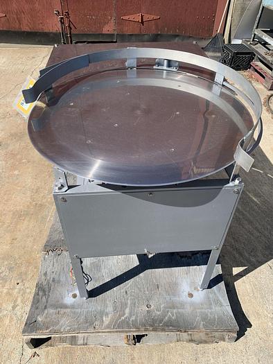 Used Table, Accumulation, 36", S/st, Mild Steel Frame, 1/2 HP, #S742551