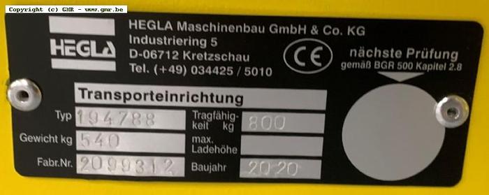 2020 GMI Park Trolley Glass Pac