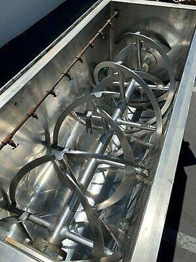 Used Jaygo 40 Cu Ft Stainless Steel Ribbon Blender w/ 7.5 HP Motor