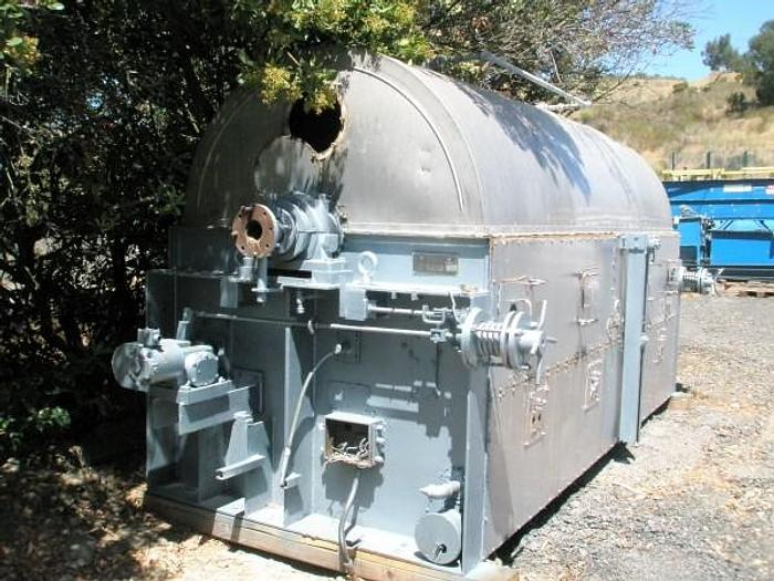 Used Flaker, Drum, 5' X 12', Buflovak, C/st, 10 HP, V/S, #S401125