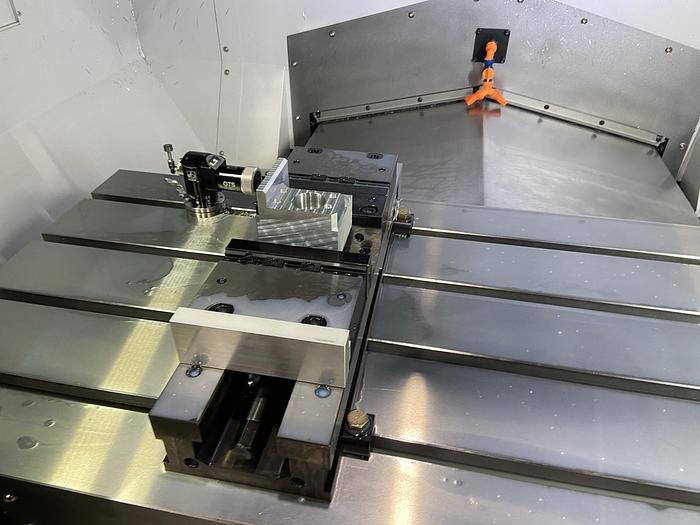 Used 2021 DOOSAN BVM-5700 4-Axis CNC Vertical Machining Center ***4 Cutting Hours***