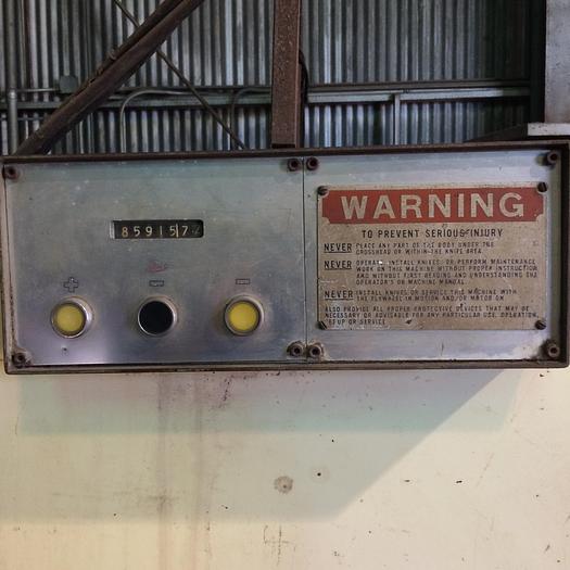 Used 1970 Pexto Hydraulic Shear - 3/16” x 10ft Capacity Mild Steel