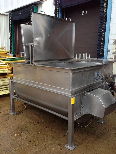 Used Cooker, 400 Gallon, Horizontal, S/St, Interior Steam Coil, #S738686