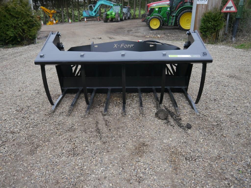 Used Eastern Attachments JCB Q-Fit Muck Grab