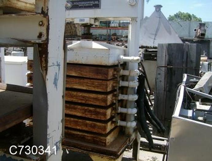 Used Filter, P&F, 36" x 36", C/st, Womach, Vert, 54 SF, 4.5CF #C730341