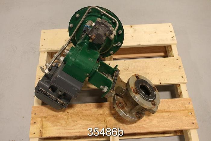 Used Fisher V-150 2" V-Ball Control Valve #35486