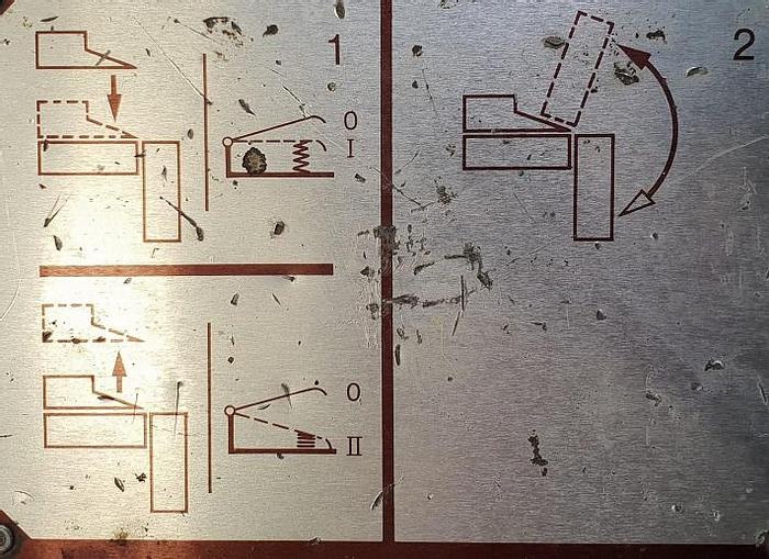 Gebraucht Motorische Schwenkbiegemaschine Schechtl MABO 100