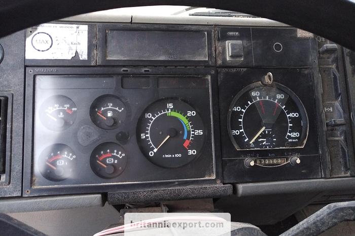 Used 1990 VOLVO FL617 Intercooler flatbed truck