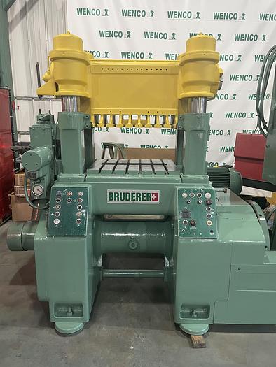 Used 60 Ton, BRUDERER, No. BSTA60, UNDER DRIVE HIGH SPEED PRESS