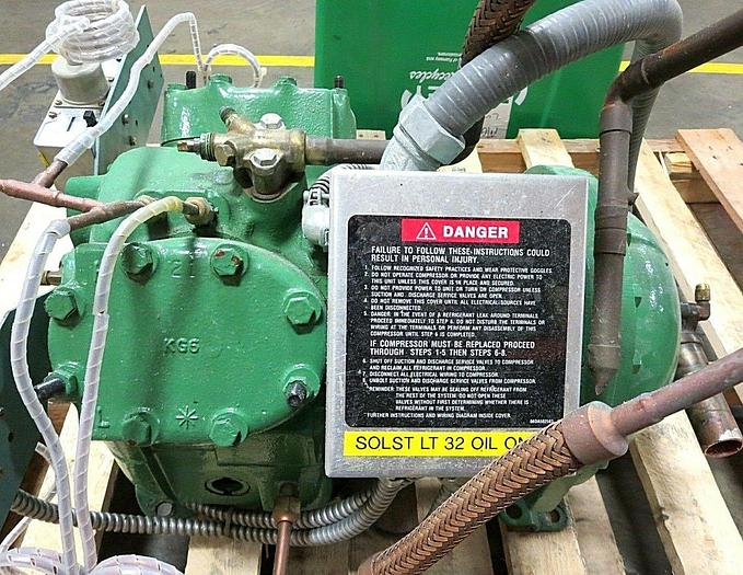 Used Carlyle 06DM3130CA3650 Semi-Hermetic Reciprocating Compressor (400-460V, 5 HP)