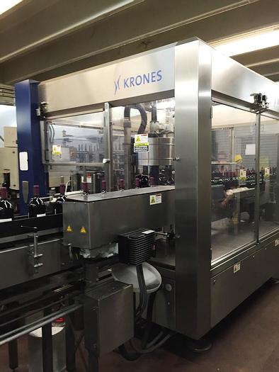 Used Labeler, Krones, Universella, Front&Back, Glue, Wine Bottles #C740300