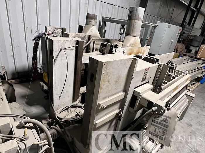 Used Mereen Johnson 424-DC-2+4 Gang Rip Saw