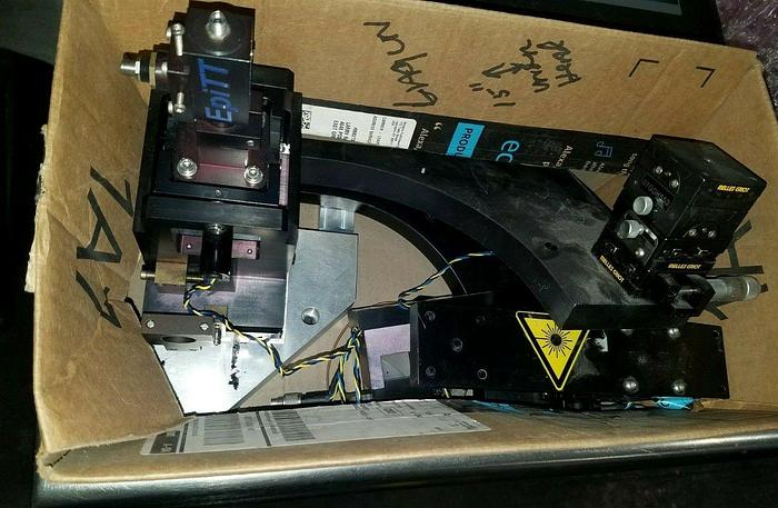 Used Melles Griot Laser Accessories Brackets with Vernier