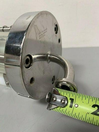 Used Millipore K400-60BT Chromatography Column w/ 3-Way 1/2" Sanitary Fittings