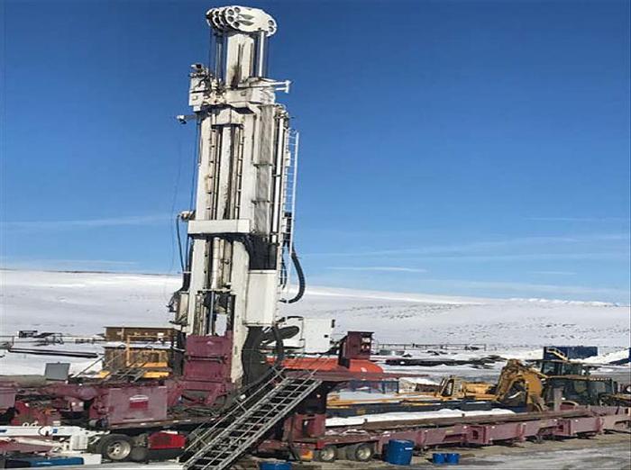 Used 2009 Schramm TXD Drill Rig