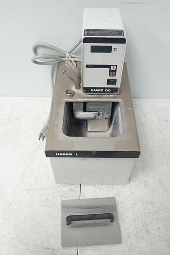 Used Haake L Water Bath & D8 Typ 001-2826 Circulating Immersion Heater