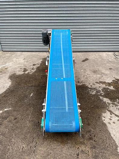Used INCLINED CONVEYOR BELT – 1950MM X 350MM
