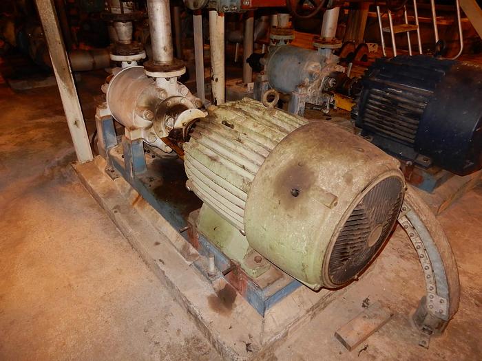 Used AHLSTROM 7LFG-8 WATER PUMP WITH 150 HP MOTOR