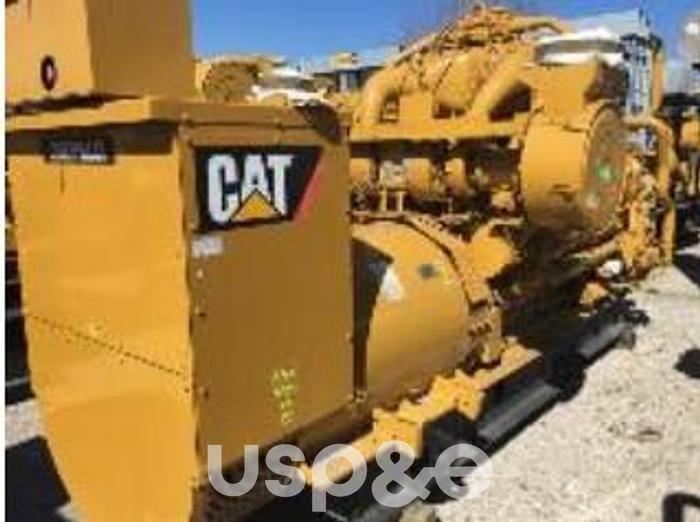 Used 1.3 MW 2007 Used Caterpillar G3516 Natural Gas Generator Sets