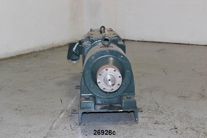 Used Reliance  Reliance 10 Hp Dc Motor, Store Room Spare With Lakeshore,  8500 Series Tachometer,  500 Volt, 1750 Rpm. #26928