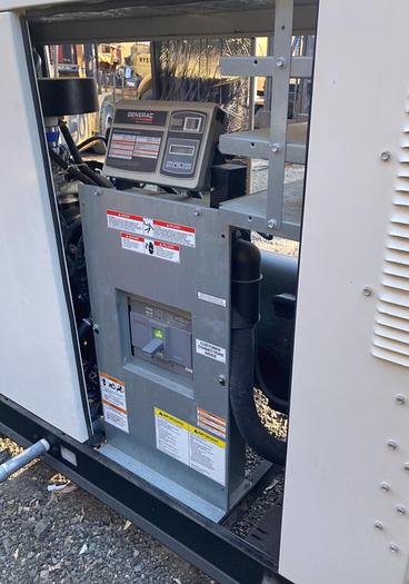 Used 2014 Generac 100 kW Natural Gas Generator Low Hours