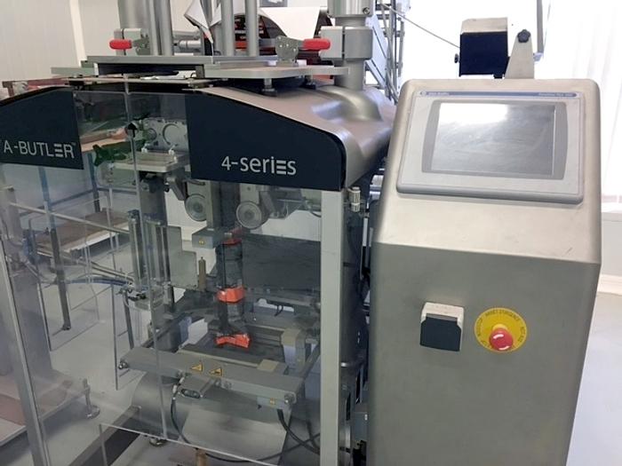 Used UVA-BUTLER BAGGING MACHINE, vertical form fill seal