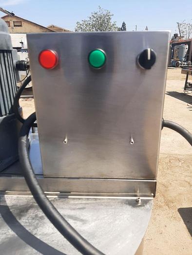 Used Tank, 100 Gallon, S/st, Agit, 32" x 25", FT/DB #S744476