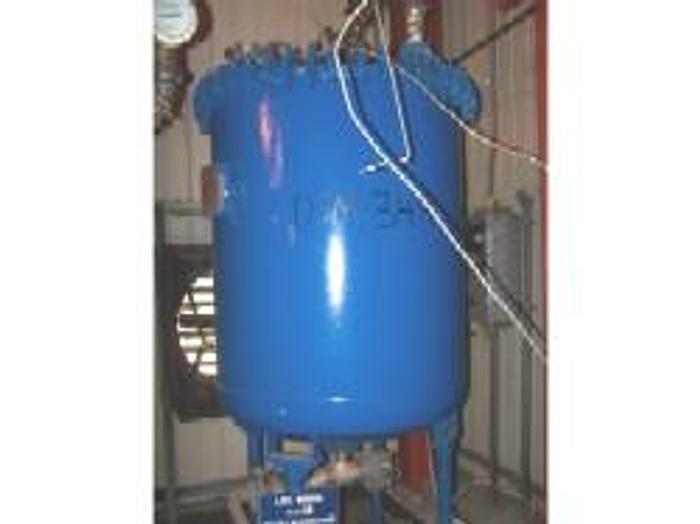 Used Pfaudler 300 gallon #5015 glass lined vacuum receiver