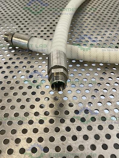 Used Saint Gobain  STHT-W-0500 60" Silicone Hose w/ 1/2" Threaded Fitting