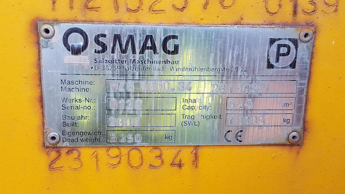 Used SMAG Clamshell grab