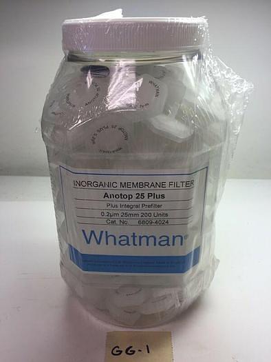 NEW Whatman Anotop 25 Plus MembraneFilter