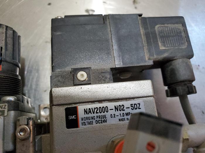 Used SMC AW20-N02-2NZ VHS20-N02-Z & NAV2000-N02-5DZ Solenoid Valve