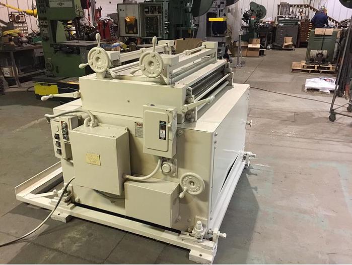 Used 40" x .110" ROWE T4-40 STRAIGHTENER