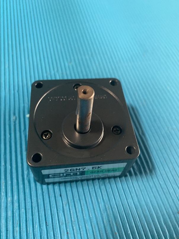 Used oriental motor gear head 2gn7.5k