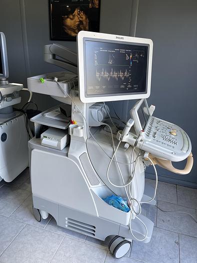 Gebraucht Philips IE33 Ultraschallgerät mit 4 Ultraschallsonden, Sony Drucker