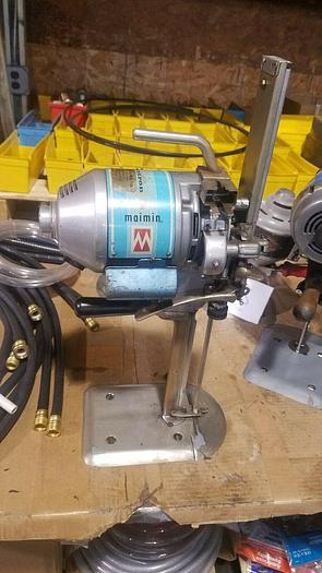 Used Maimin Powrtron Portable 8" Straight Knife Cloth Fabric Cutting Machine