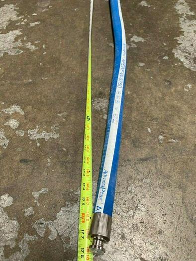Used AdvantaPure APEWF-W-0750 1" x 118" Flexible Silicone Hose 450PSI