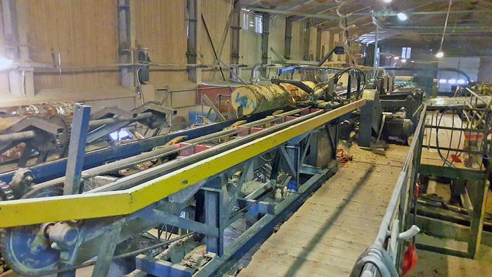 Used 1974 ARI Sweden Complete sawline ARI with 2 sas KL10 and KL12 and edger