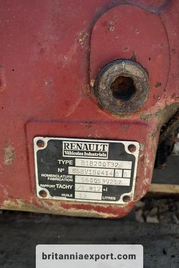 Used 1995 RENAULT B18 16 Speed Manual Gearbox
