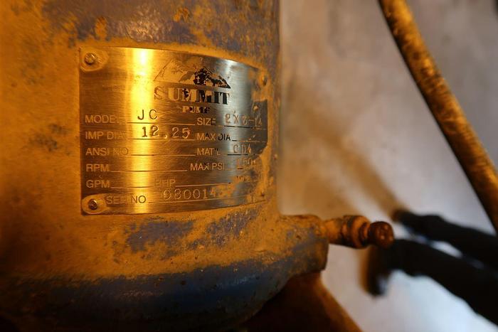 Used SUMMIT JC 2X3X14 S/S CENTRIFUGAL PUMP