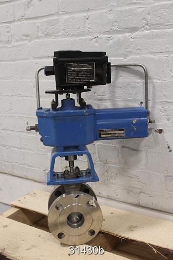 Used Neles Jamesbury R21C A02 CCJDV 2" V-Ball Control Valve #31430