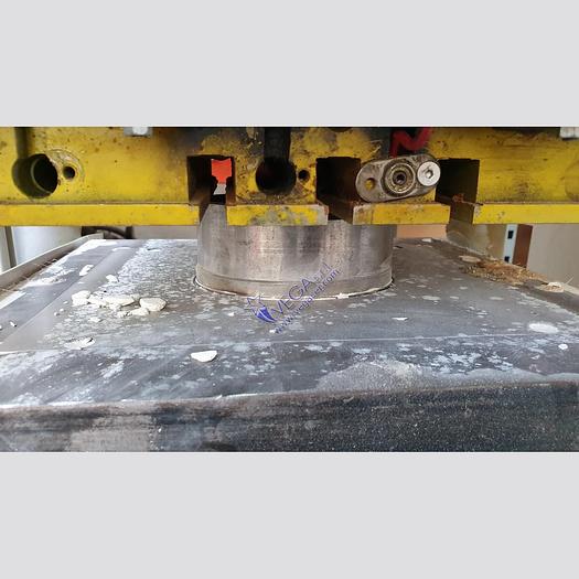 Used Hydraulic press POTVEL with 4 columns