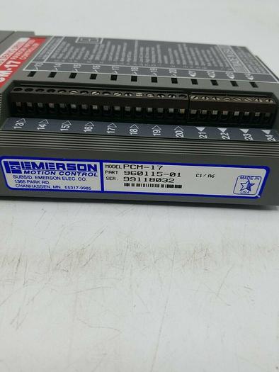Used Emerson PCM-17