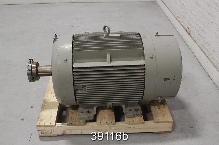 Used Siemens 75 HP AC Motor, 1185 RPM, B444T Frame, SD100 IEEE #39116