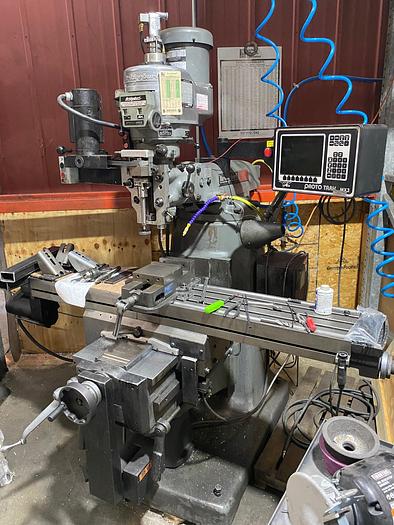 Used 2HP Bridgeport Proto Trak MX3