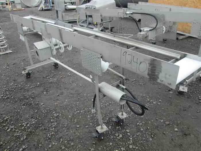 Used Custom Conveyor; 14"W x150"L