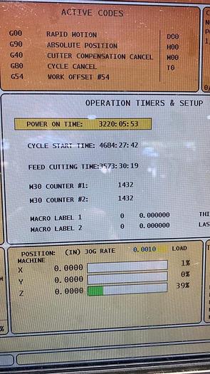 Used 2008 HAAS VF-2 4-Axis CNC Vertical Machining Center